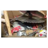 BX W/ 330FT TAPE MEASURE, SPEED SQUARE, SAW BLADE