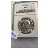 1966 MS 66 KENNEDY HALF DOLLAR