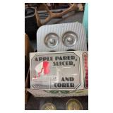 APPLE PEELER, DONUT &  CORN BREAD PANS