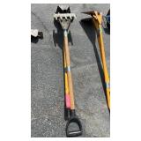 2 SHINGLE SHOVELS