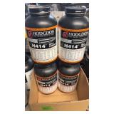 3 1/2 BOTTLES OF HODGDON H414 RIFLE POWDER