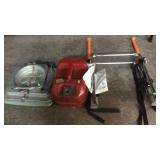 2 BICYCLE TRUNK CARRIER, RED BOAT TANK & BOAT SEAT