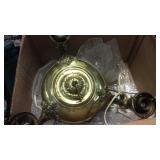 BRASS LIGHT FIXTURE