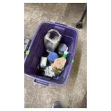 TOTE OF SCREWS & FASTENERS