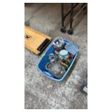 TOTE OF SCREWS & FASTENERS