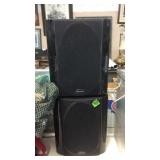 2 POLK ADUIO SPEAKERS