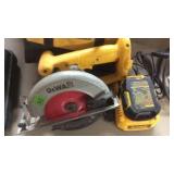 DEWALT CORDLESS SAW W/ CHARGER & BATTERY
