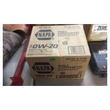 CASE OF NAPA SYNTHETIC 0-20 MOTOR OIL