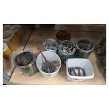 ASSORTED BUCKLES, TURNBUCKLES AND CHAIN