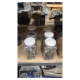3 CONTAINERS OF FASTENAL LOCK NUTS