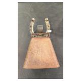 HORSE SHOE COWBELL WALL ART