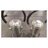 2 - CONGER VTG RAILROAD LANTERNS -PORTLAND
