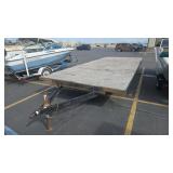 2014 FLATBED UTILITY TRAILER HMDE