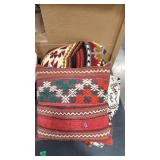 LITTLE OTAVALO ALPACA BLEND THROWS & PILLOW