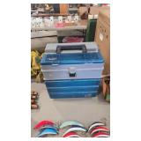 PLANO FISHING TACKLE BOX W/ LURES