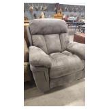 OVERSIZED UPHOLSTERED MANUAL RECLINER