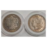 2 - 1898 MORGAN SILVER DOLLARS