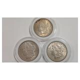 1885 & 2 - 1886 MORGAN SILVER DOLLARS