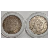 1896 &1897 MORGAN SILVER DOLLARS
