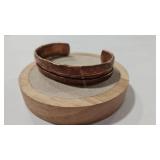 CUSTOM COPPER CUFF BRACELET