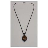 TIGER EYE COLOR NECKLACE & PENDANT
