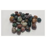 15.77 OZ POLISHED AGATE STONES