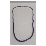31' AMETHYST COLOR NECKLACE