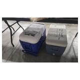 2 LARGE COOLERS INC IGLOO AND COLEMAN
