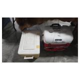 2 LARGE COOLERS INC IGLOO AND TOUGH ONE