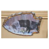 ARROWHEAD WOLF CLOCK-WORKING