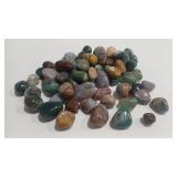 15.63 OZ POLISHED AGATE STONES
