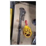 RIDGID 24' PIPE CLAMP AND PULLEY HOIST