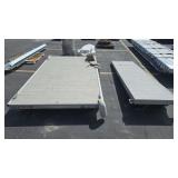 2 PC FLOATING DOCK 6' X 10' AND 10' X 3' WALKWAY