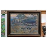 CM RUSSELL 'TWO OF A KIND WIN' FRAMED PRINT