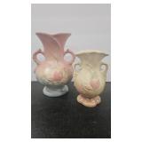 2 - HULL POTTERY MAGNOLIA VASES