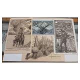 3 - ROCKY HOERNER SIGNED NUMBERED PRINTS &