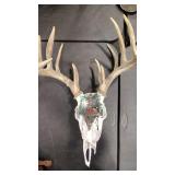 EMBELLISHED DEER SKULL