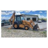 CASE 580 SUPER L BACK HOE / LOADER EXTENDAHOE 4X4