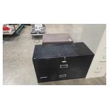 2 - METAL FILING CABINETS