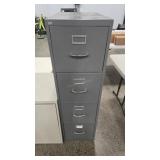 4 DRAWER METAL FILING CABINET
