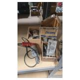 ASSORTED DRILL BITS AND MILWAUKEE DRILL
