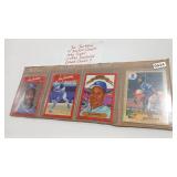 4 - BO JACKSON ROOKIE CARDS