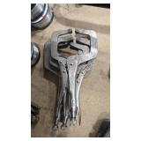 4 IRWIN VISE-GRIPS
