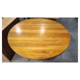 BUTCHER BLOCK TOP TABLE