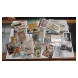 POSTCARD & EPHEMERA VTG ASSORTMENT
