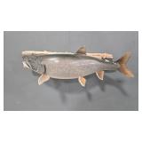 LAKE TROUT TAXIDERMY MOUNT 33' LENGTH