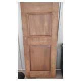 35.5' X 84'  X 2.25' SOLID WOOD DOOR