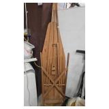 VTG WOOD IRONING BOARD