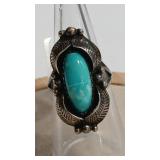 925 TURQUOISE NATIVE AMERICAN STYLE RING