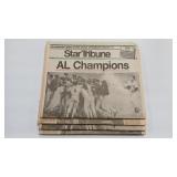 1980'S SPORTS HEADLINES NEWS PAPERS